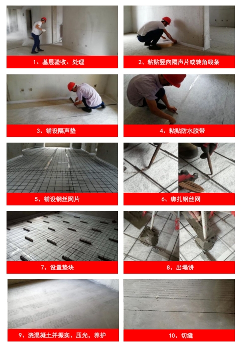 聚氨酯隔音垫施工流程（聚氨酯橡胶隔音垫施工工艺）